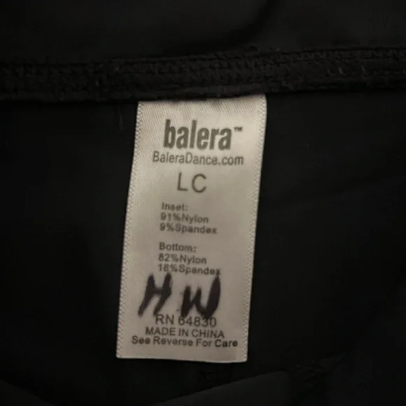 So Pink & White Bra Top with Embellishments & Balera Cropped Leggings Costume - Picture 13 of 17